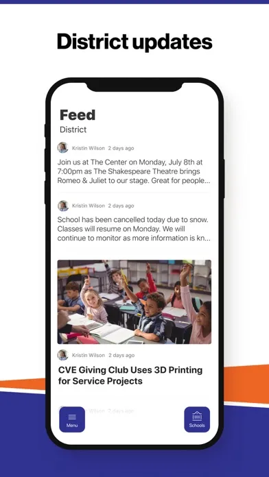 Two Rivers School District Screenshots