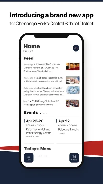 Chenango Forks CSD, NY سکرین شاٹس