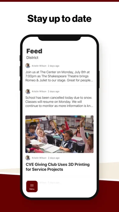 Capturas de tela do Gloucester Township Schools