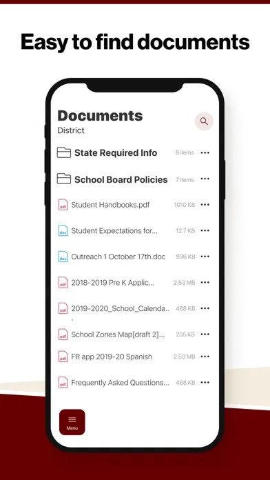 Capturas de tela do Gloucester Township Schools