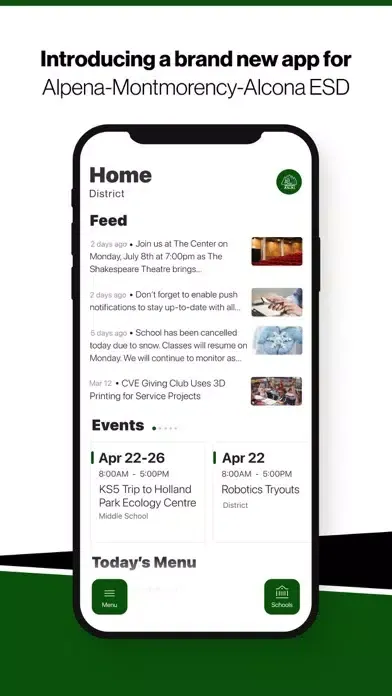 Capturas de pantalla de Alpena-Montmorency-Alcona ESD