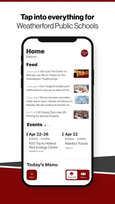 Weatherford Public Schools, OK应用截图