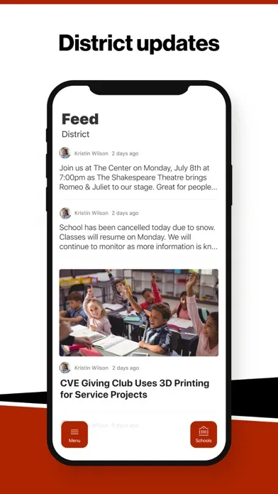 Alvin ISD, TX Screenshots