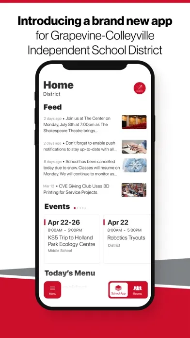 Grapevine-Colleyville ISD, TX Screenshots