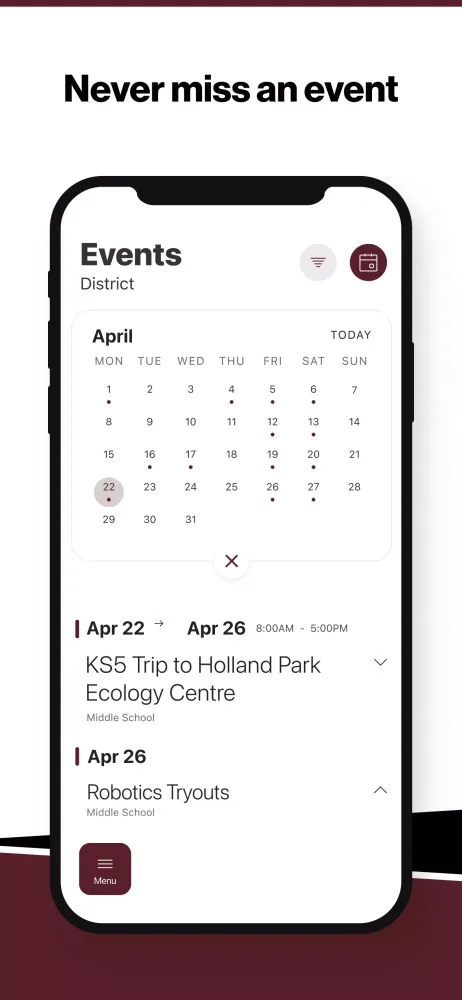 East Bernard ISD Screenshots