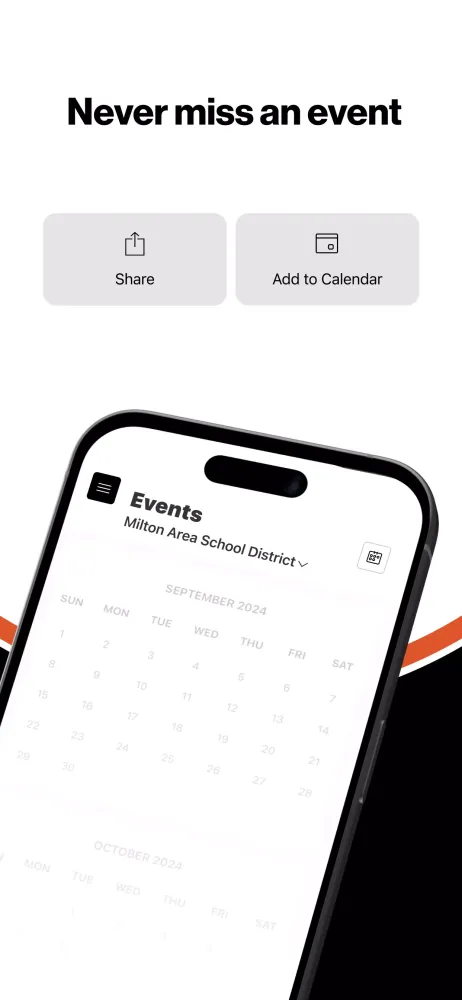 Capturas de tela do Milton Area School District