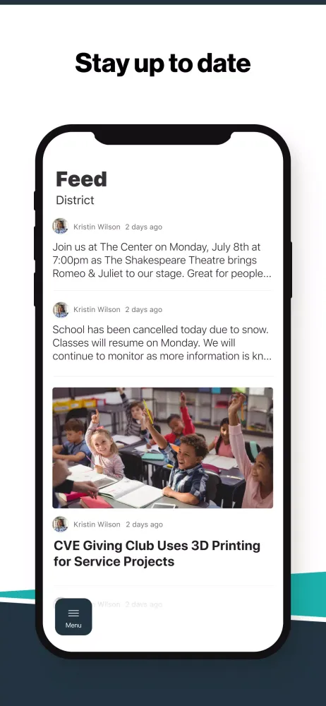 Capturas de tela do Rockford Public Schools 205