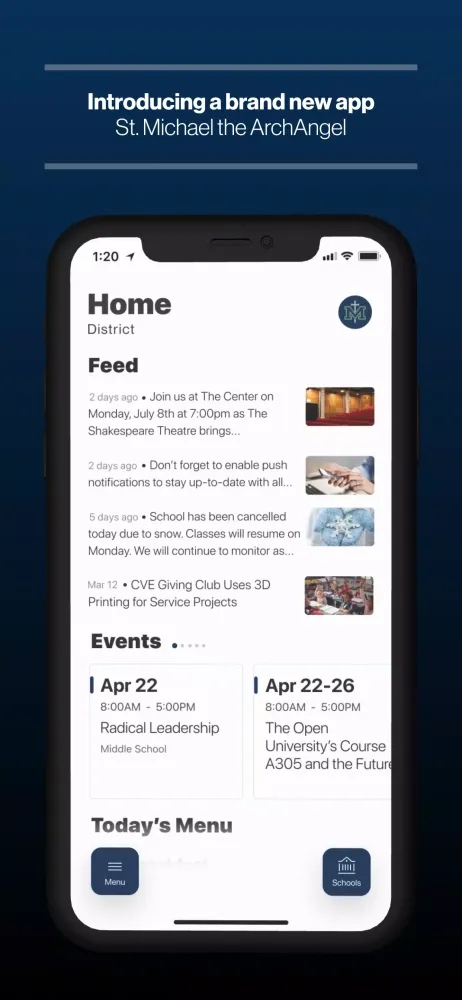 Capturas de pantalla de SMA Catholic