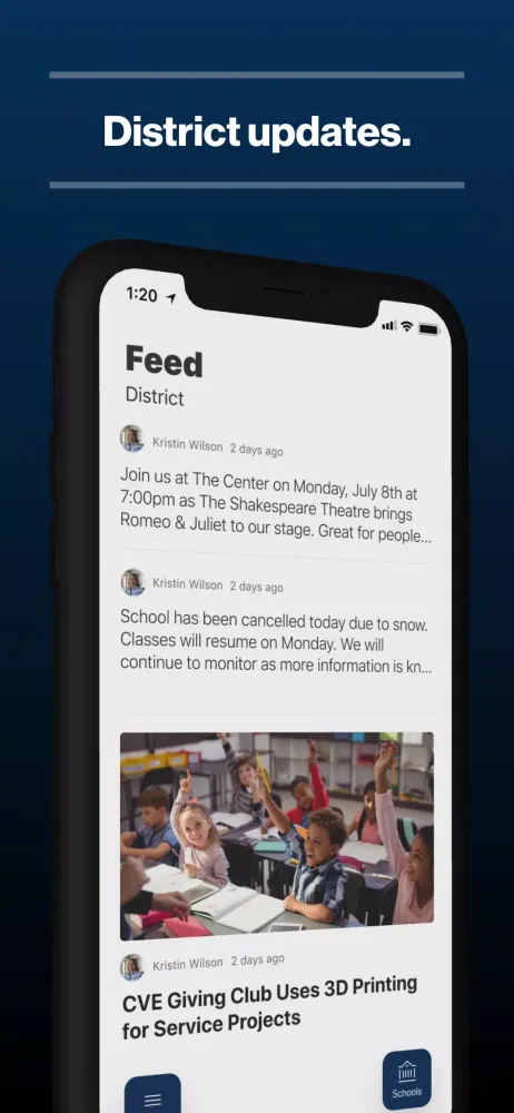Capturas de pantalla de SMA Catholic