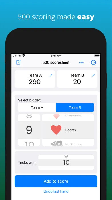 500 Scorer應用截圖