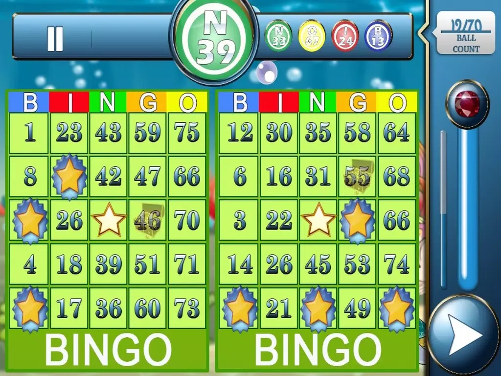Capturas de pantalla de Mermaids Bingo Quest - Ace Las Vegas Big Win Bonanza Pro iPad 