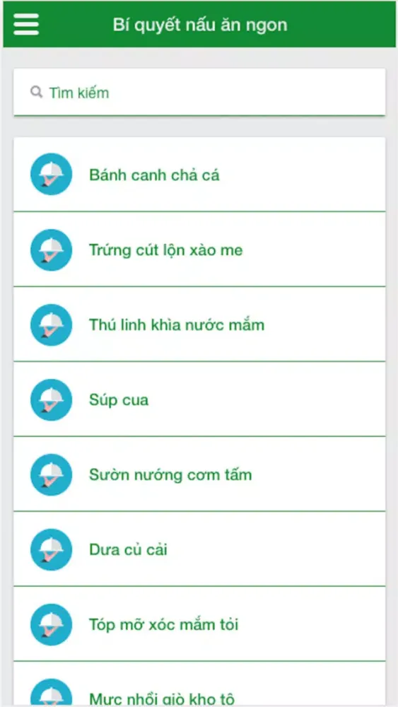 Bí quyết nấu ăn ngon Ekran Görüntüleri
