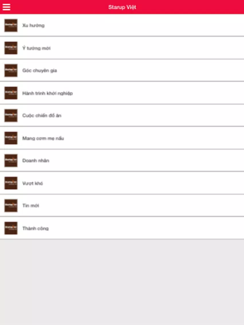 Starup Việt iPad 应用截图