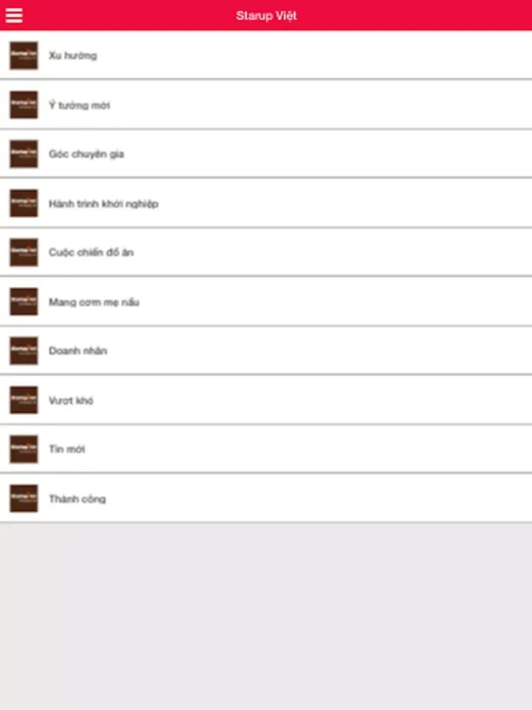 Starup Việt iPad 应用截图
