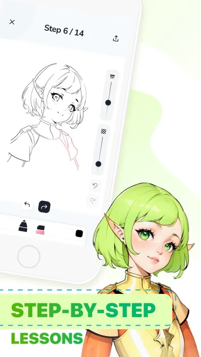 Drawing Anime - Kawaii Art स्क्रीनशॉट