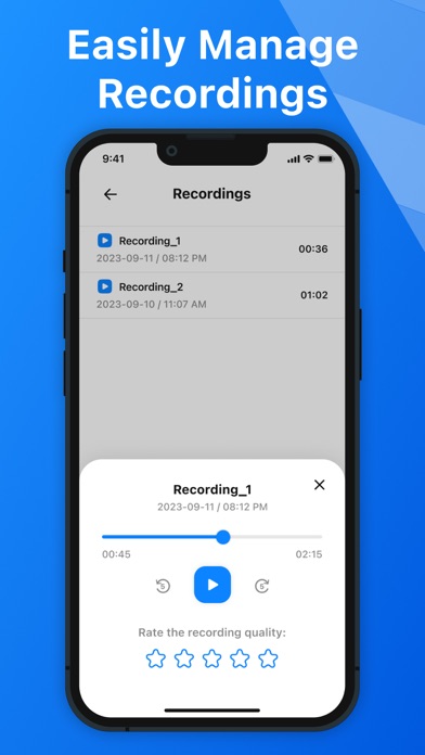Call Recorder Record Phone App 스크린샷