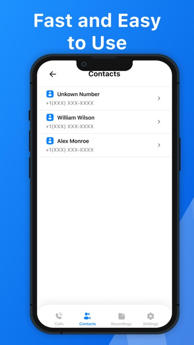 Call Recorder Record Phone App 스크린샷