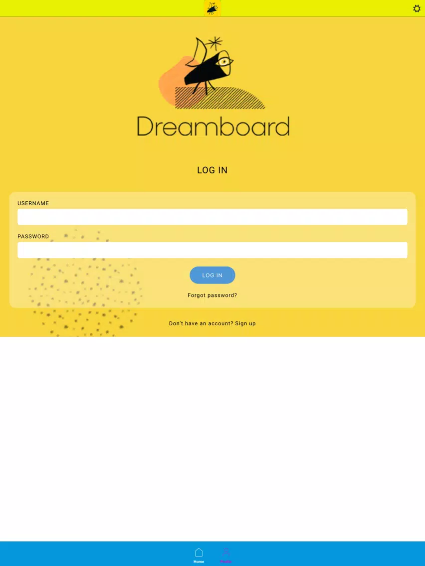 Screenshot di Dreamboard iPad 