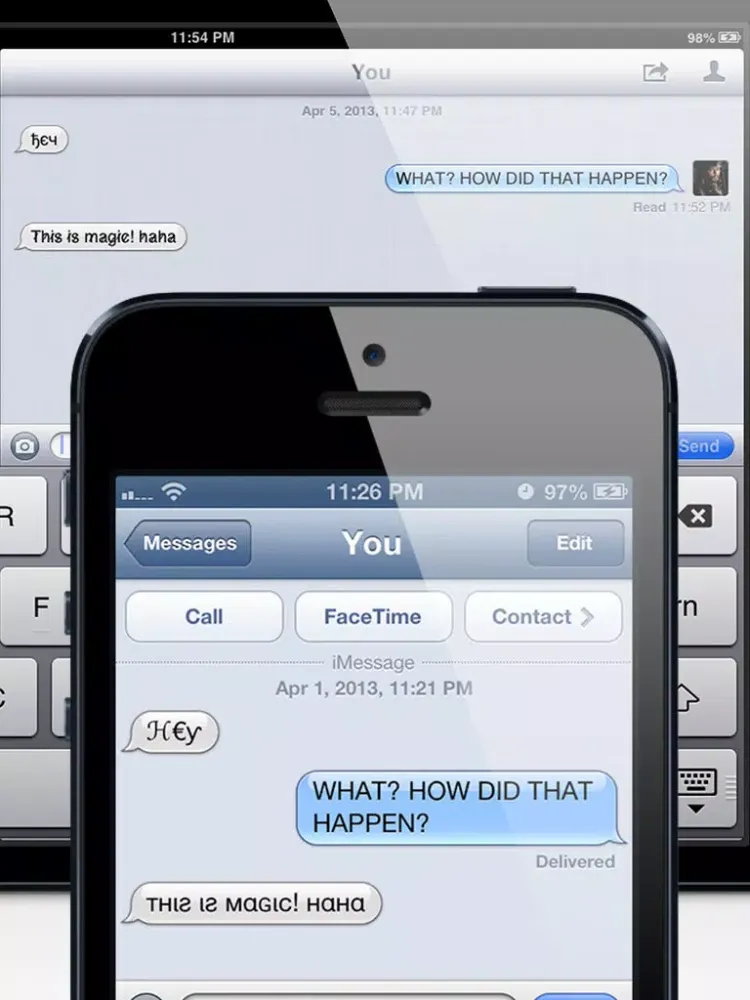 Super Duper Fonts iPad  Screenshots