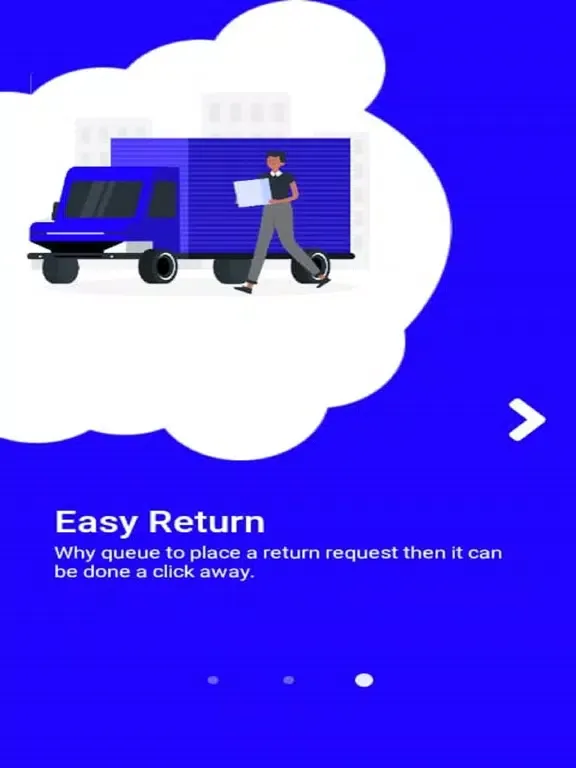 Ảnh chụp màn hình của APPTIDE LOGISTICS CUSTOMER APP iPad 