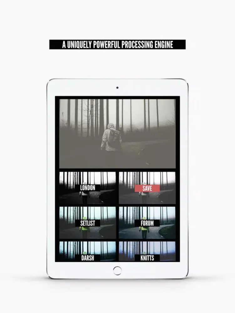 RR5 - Video Filters iPad  স্ক্রিনশট