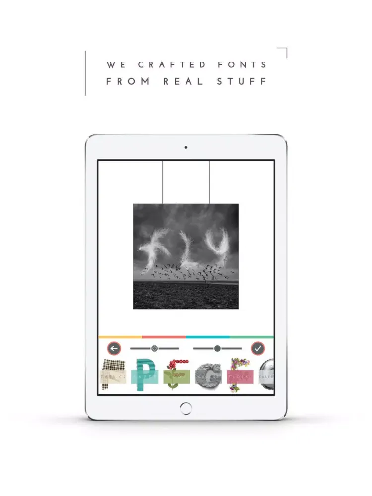Font Crafts Pro – Handcrafted fonts. iPad  Ekran Görüntüleri