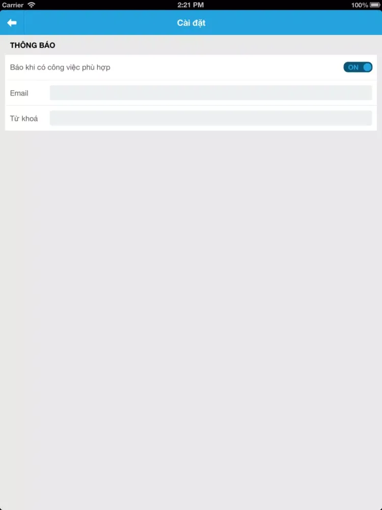 Tìm Việc Làm iPad  Screenshots
