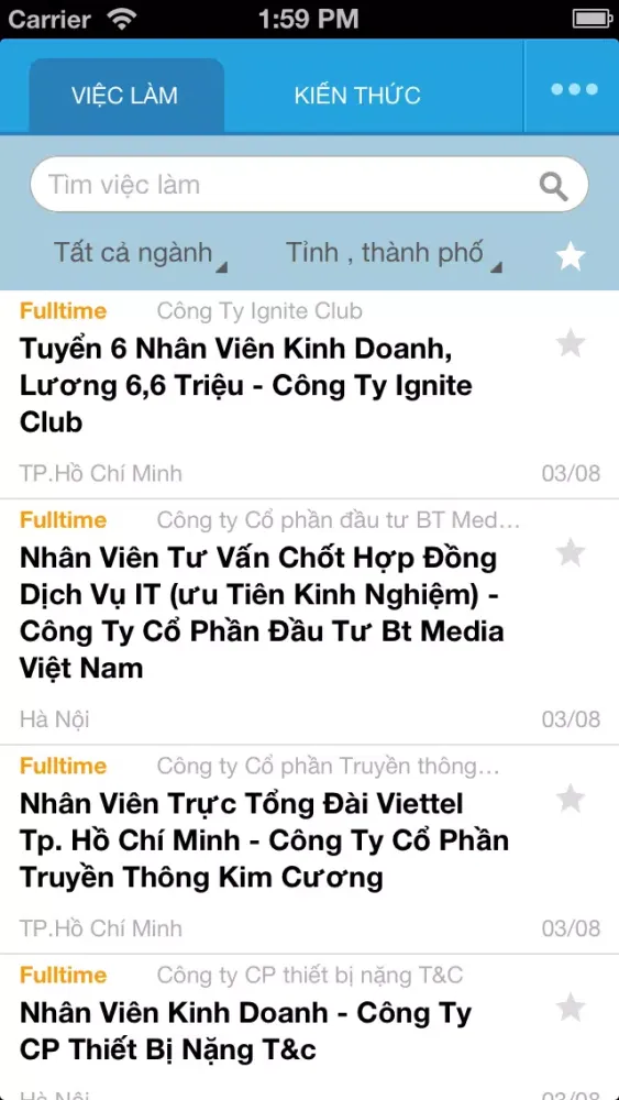 Tìm Việc Làm Screenshots