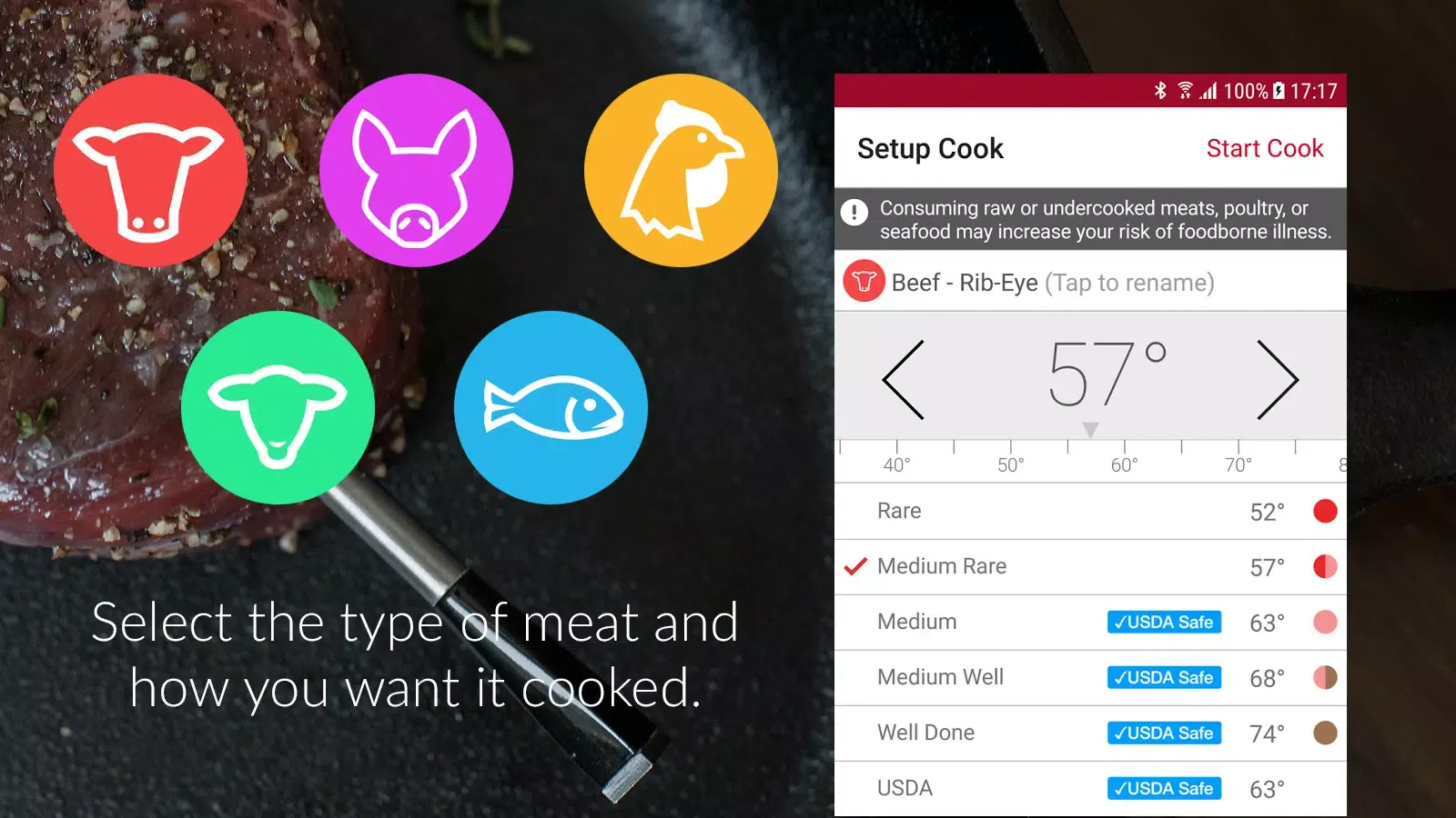 MEATER® Smart Meat Thermometer應用截圖