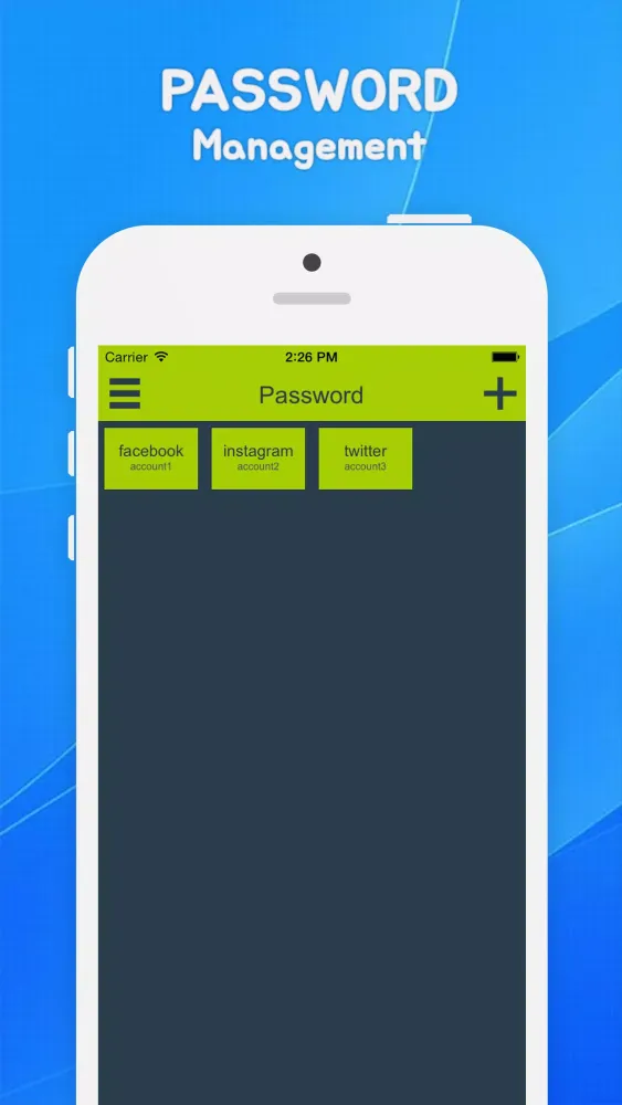 Password+ Screenshots