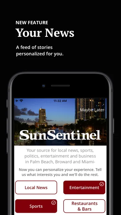 Captures d'écran de Sun Sentinel
