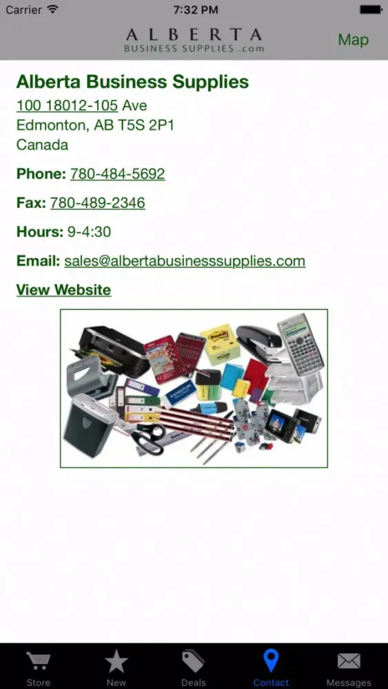 Alberta Business Supplies Screenshots