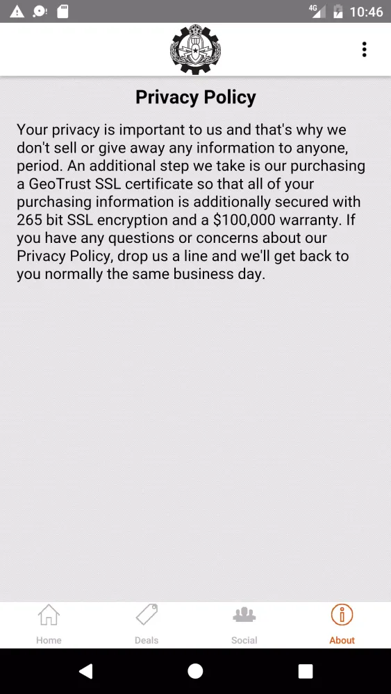 EOD Gear Screenshots