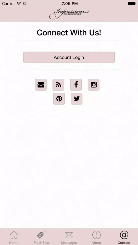 Tangkapan layar Impressions Online Boutique