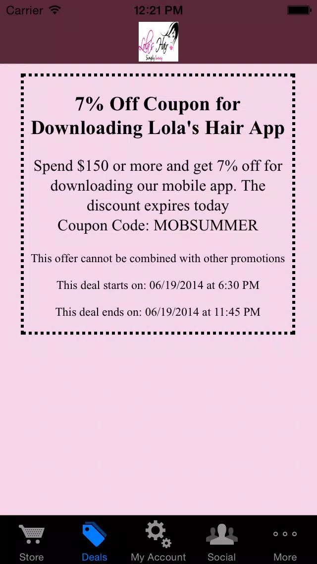 Lola's Hair應用截圖