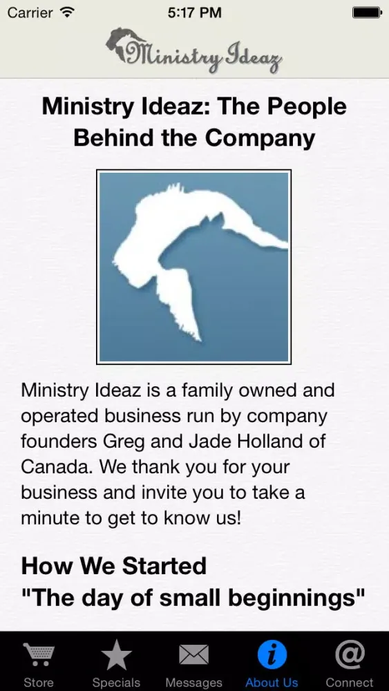 Capturas de tela do Ministry Ideaz