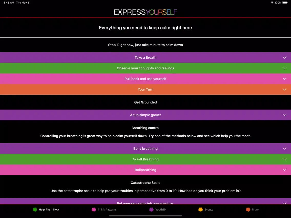 Capturas de pantalla de Express Yourself iPad 