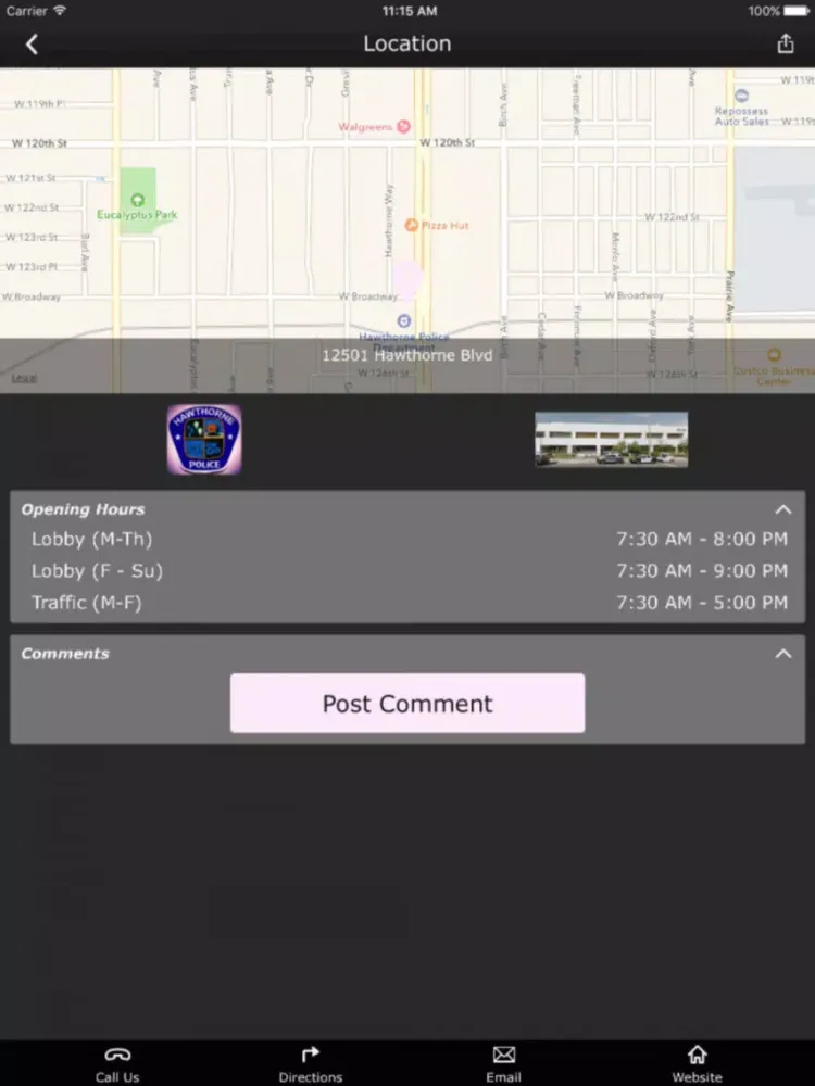 Captures d'écran de Hawthorne PD iPad 
