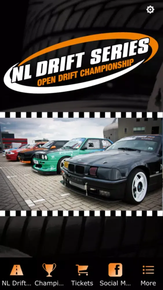 Capturas de tela do NL Drift Series