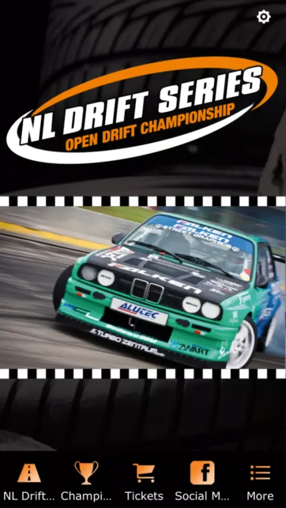 Capturas de tela do NL Drift Series
