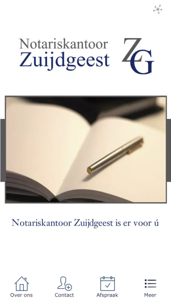 Tangkapan skrin Notariskantoor Zuijdgeest