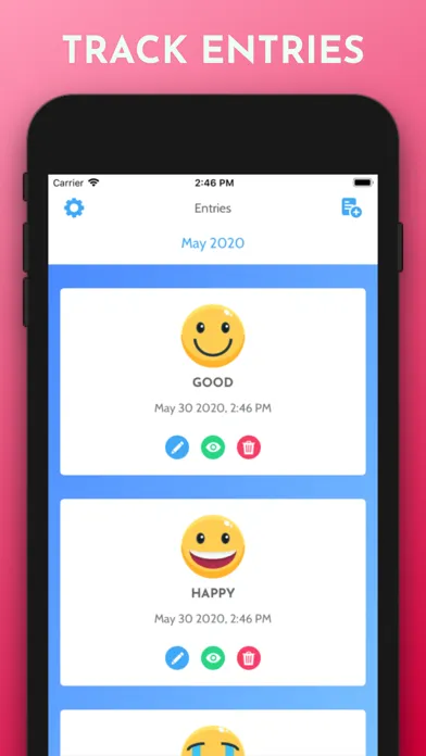 Mood Tracker + 스크린샷