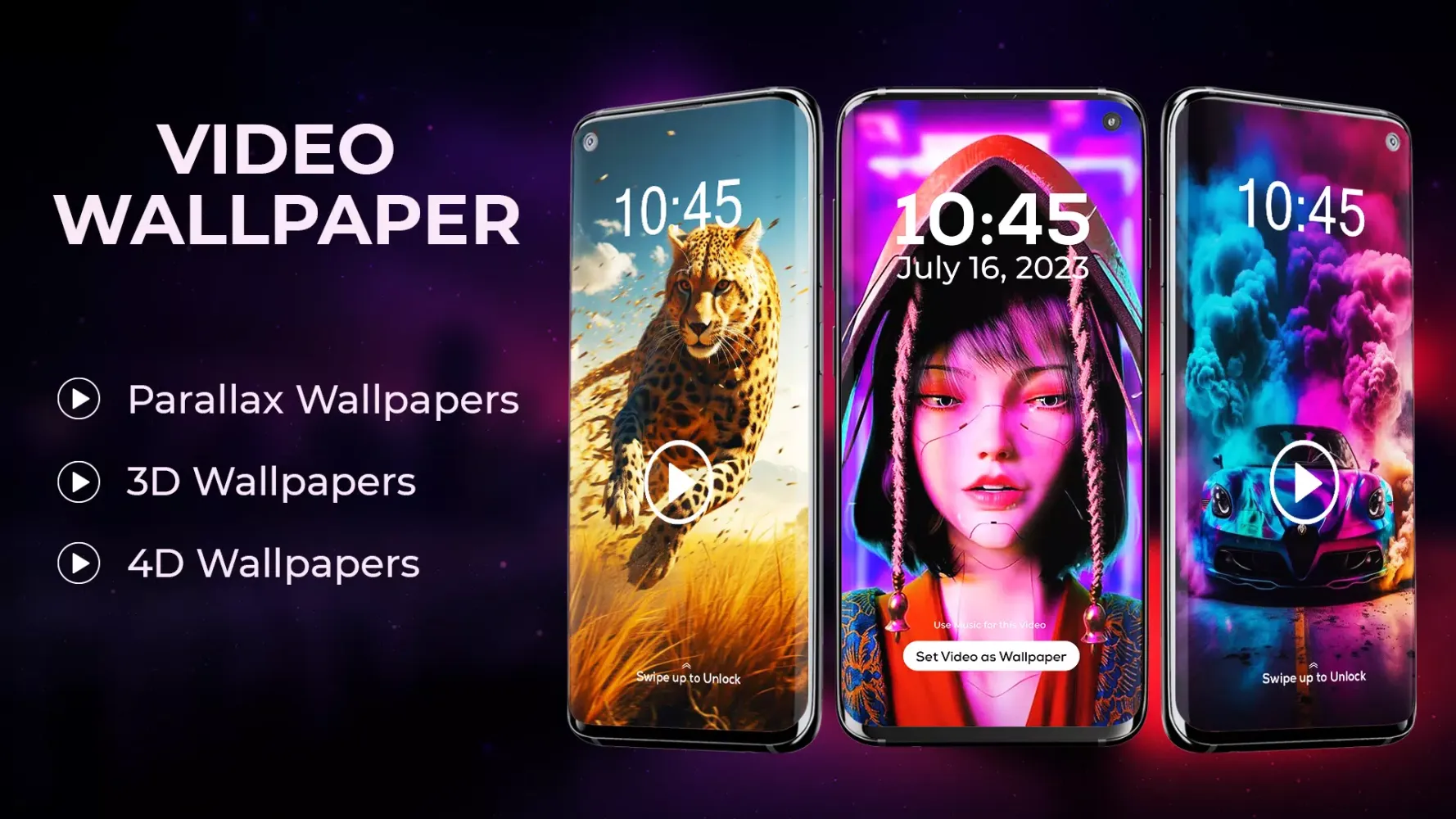 Tangkapan layar Video Wallpaper