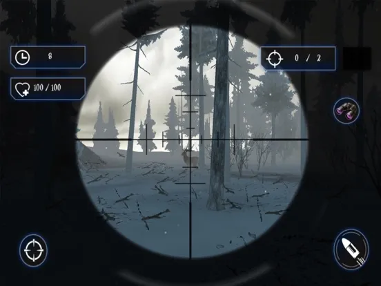 Capturas de pantalla de Sniper Deer Bow Hunter Shooting - Beast Jungle Wild Animal Reloaded iPad 