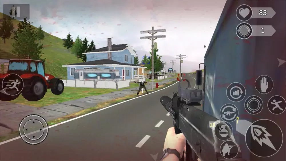 Tangkapan skrin Battleground Royale Warfare