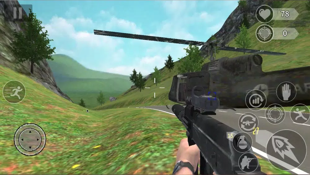 Tangkapan skrin Battleground Royale Warfare