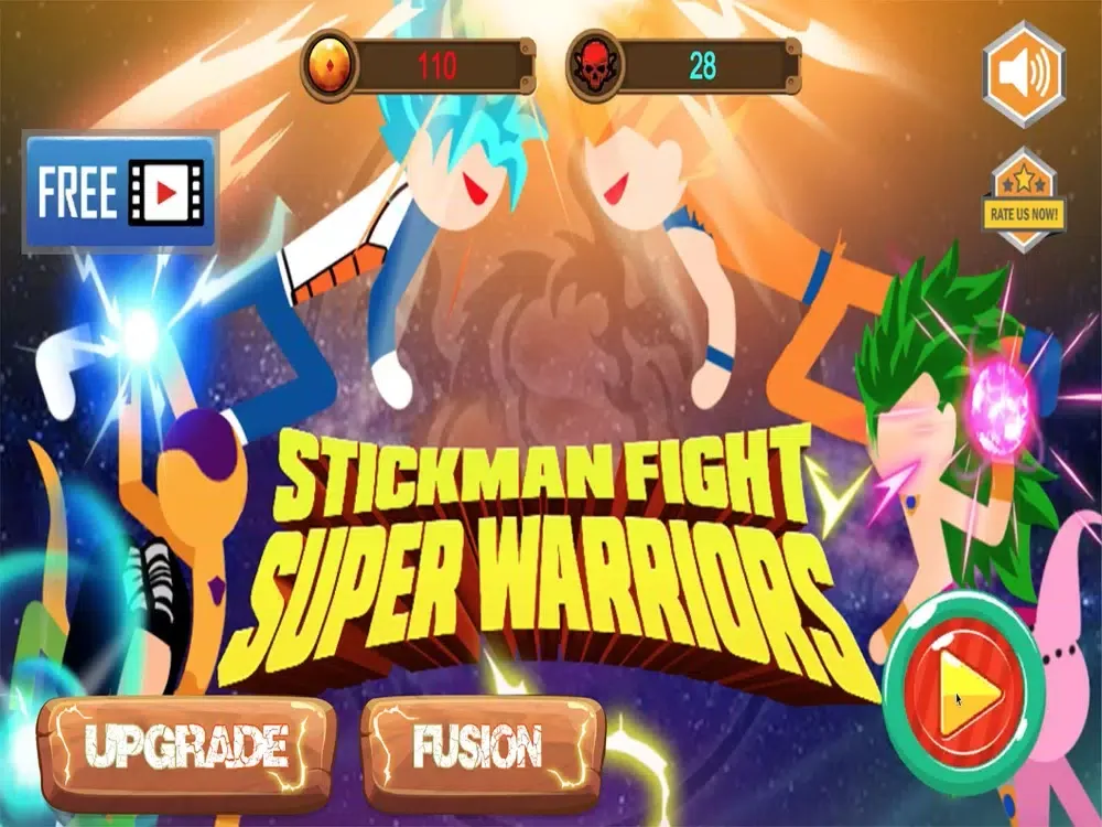 Скриншоты Stickman Fight: Super Warriors iPad 