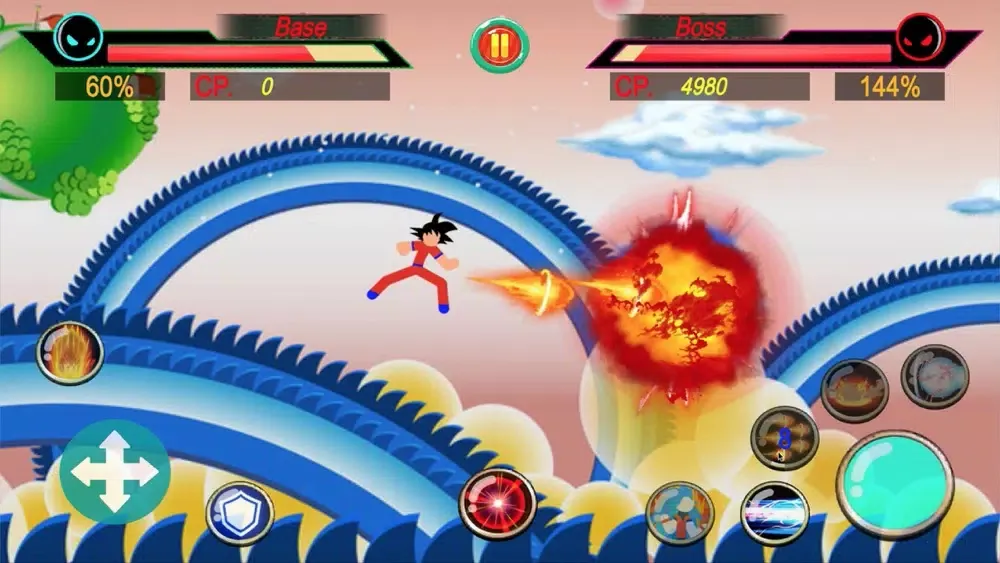Скриншоты Stickman Fight: Super Warriors