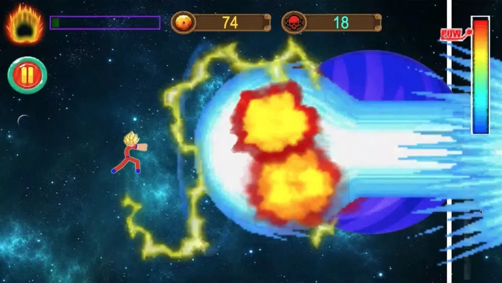 Скриншоты Stickman Fight: Super Warriors