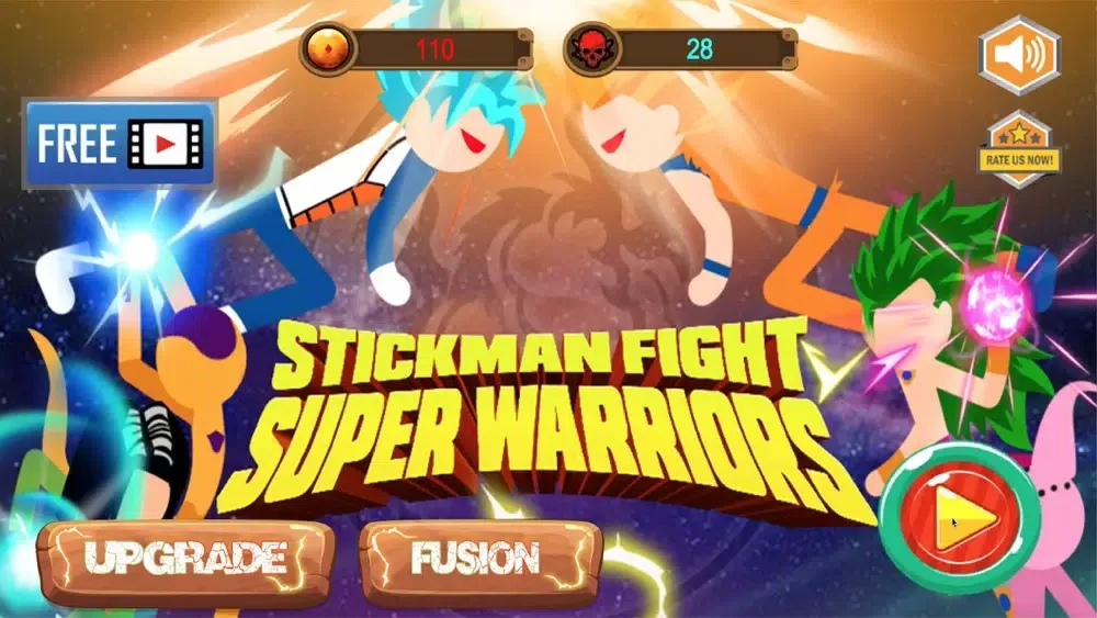 Скриншоты Stickman Fight: Super Warriors